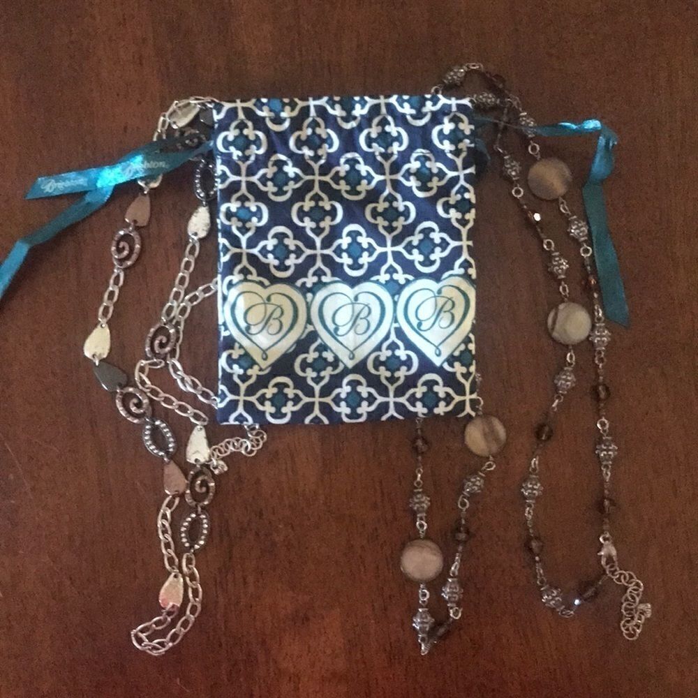 2 Brighton layering necklaces 